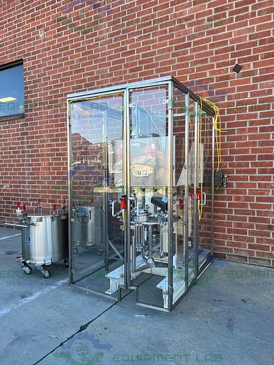 Used Ross  PVM 40 Stainless Steel Triple Shaft Mixer w/ Two 40 Gallon Tanks