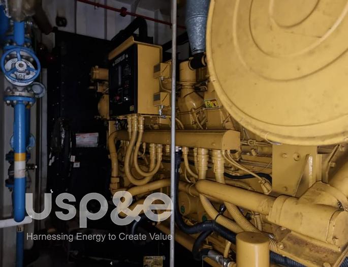 Used 1.7 MW 2008 Used Caterpillar 3512B Diesel Generator Sets