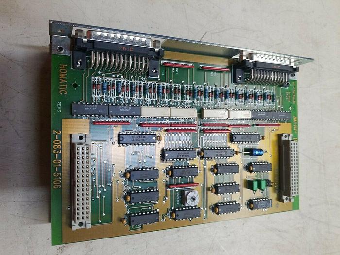 Used HOMAG CPU CIRCUIT BOARD CPU 68340 HC010 REV07