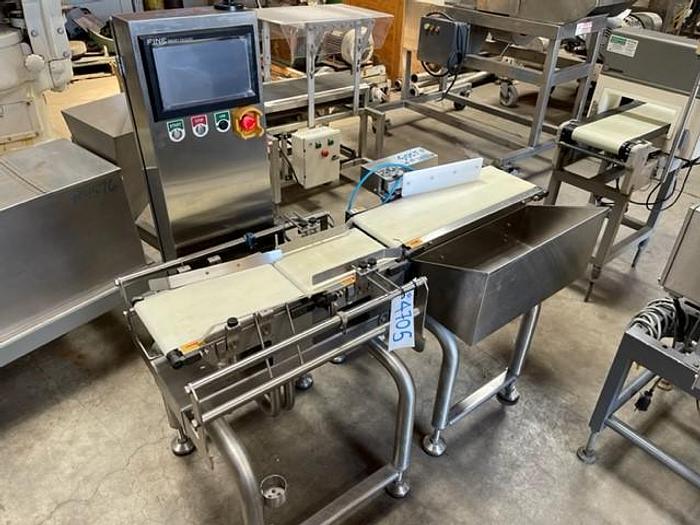 Used Fine Automatic Checkweigher Model FAC5900- W200