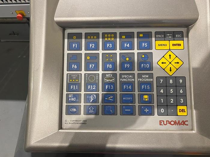 Used 2016 Euromac 1500 STX Flex 12 Hybrid 12 CNC Punching Machine