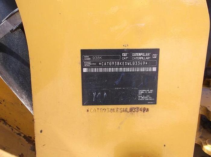 Used 2014 CATERPILLAR 938K