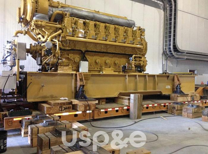 Used 17.6 MW 2006 Used Caterpillar C280-16 Diesel Power Plant Generator Set