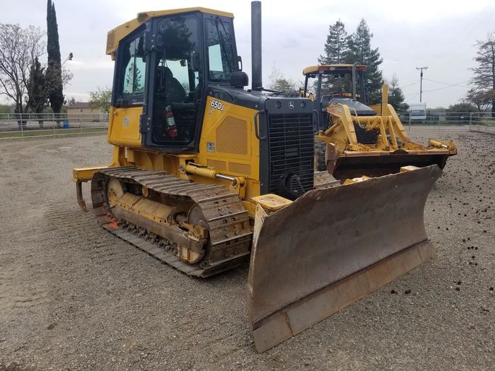Used 2012 John Deere 650J LT Crawler Dozer