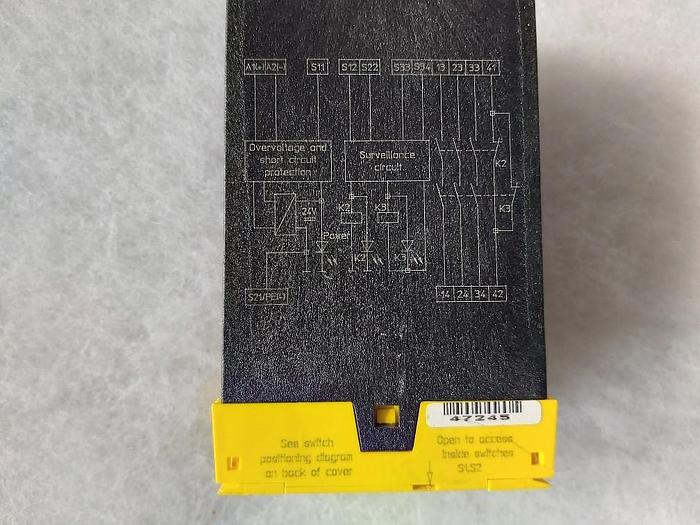 Used Two channel emergency module, FF SRS5935G Honeywell,  used Top