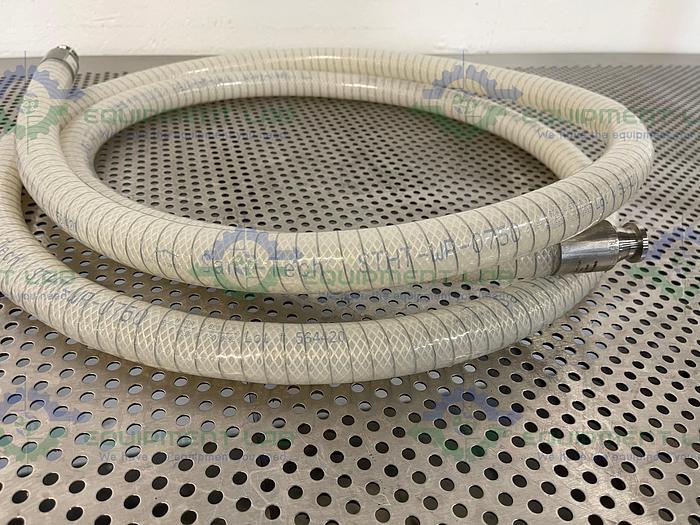 Used Sani Tech  STHT-WR-0750 144" Silicone Hose w/ 3/4" Sanitary Fitting