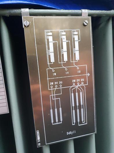 Used 2005 PAUWELS TRAFO BELGIUM INDUCTION FURNACE TRANSFORMER 3450 KVA X2