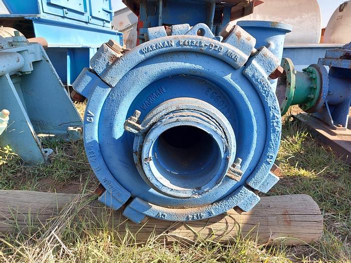 Used Warman 6×4 Pump w/ Motor