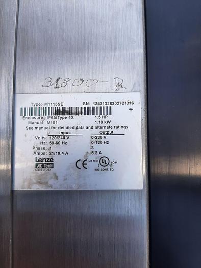 Used Mixer, High Shear, Ross, Mdl HSM-101, 1.5 HP, 316 Stainless Steel #S744785