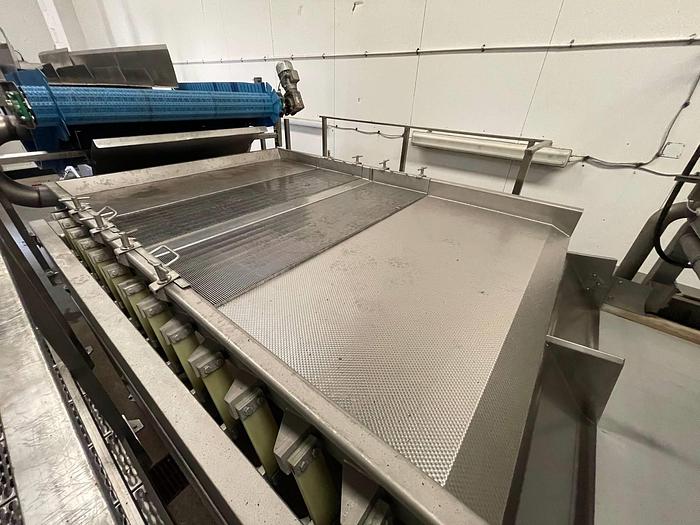 Used Veg washing and grading plant