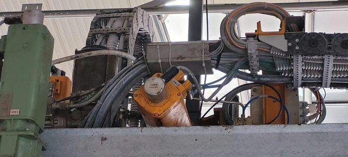 Gebraucht Fickert & Winterling  PFE 80 CNC 5 Achs Brückensäge 400 - 1200mm Ø