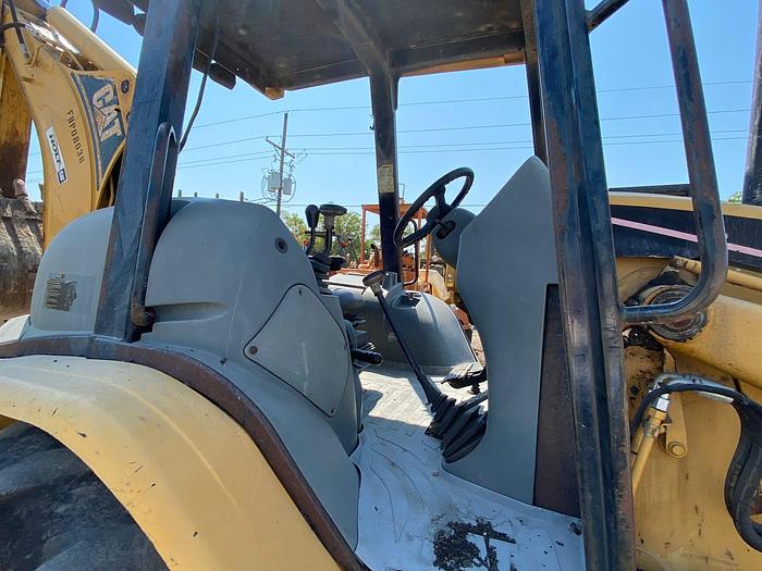 Used 2003 CAT 420D BACKHOE 4X4, EXTENDA-HOE