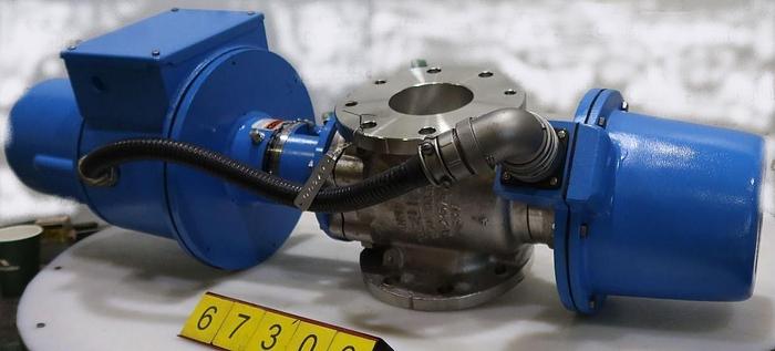 Used BASIS WEIGHT VALVE - DEZURIK PPE - 4" VALVE REBUILT