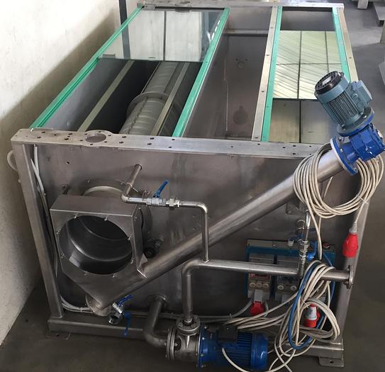 WASHING TANK WITH FILTERING SYSTEM FROM 50 mc/h AND WATER RECOVERY COSTFER