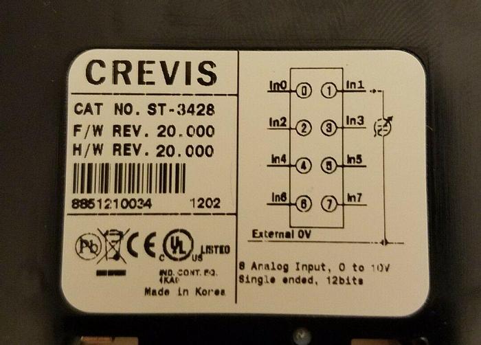 Used Crevis Analog Input Module ST-3428