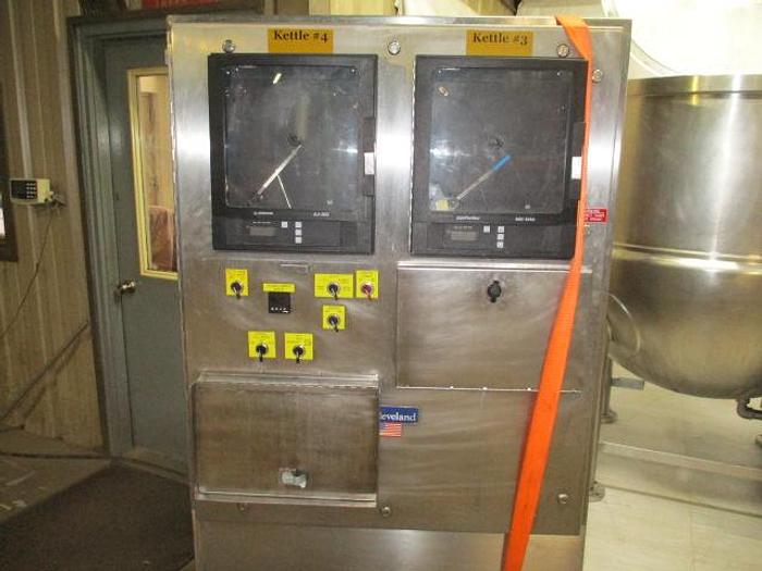 Used JC Pardo/Cleveland Cook Chill Horizontal Agitator Mixer Kettle & Pasta Cooker; Md#HAMKDL; 400G & 300G