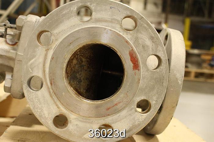 Used Samson 580 941 3" 3-Way Control Steam Valve #36023