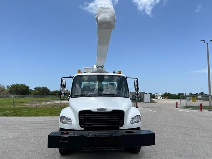 Used Altec AA755L 60ft Bucket Boom on 2007 Freightliner M2-106 Reg Cab Utility Truck - C28781