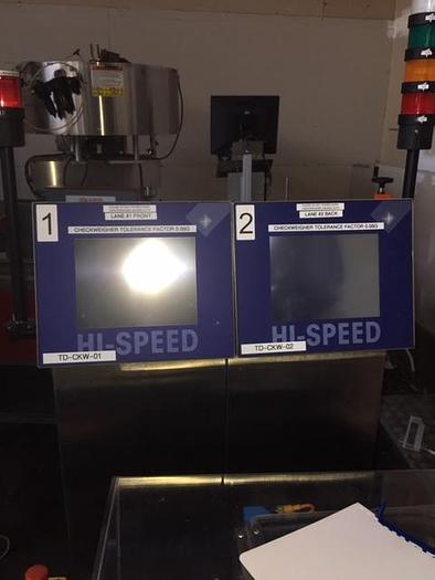 Used METTLER TOLEDO HI SPEED CHECKWEIGHER