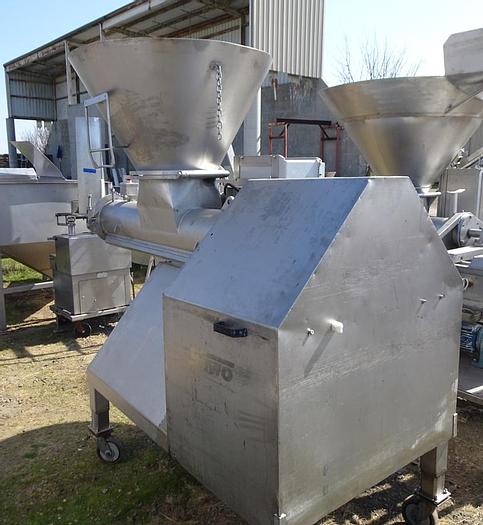 Used Stuffer, Meat, S/st, SIMO, Mdl SFM 230 VAC, Vacuum, #S742862