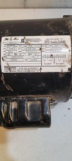 Used SPX EMERSON 4334- AC MOTOR LR2459 TYPE C (302)
