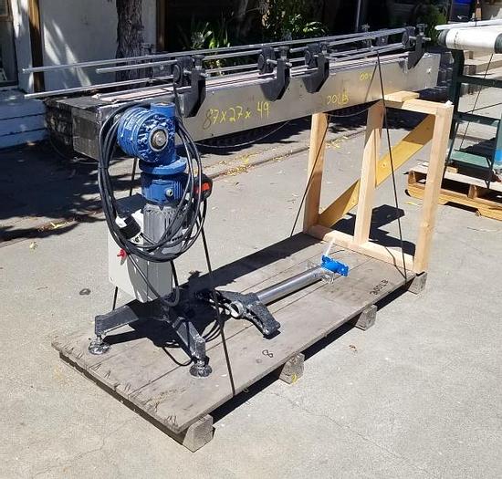 Used Capper, CMI, Mdl NMRV-040, Screw Cap, Conveyor #S743151