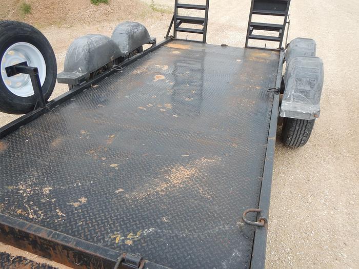 Used 2015 MMDI 10,000# Equipment Trailer 614SLTD