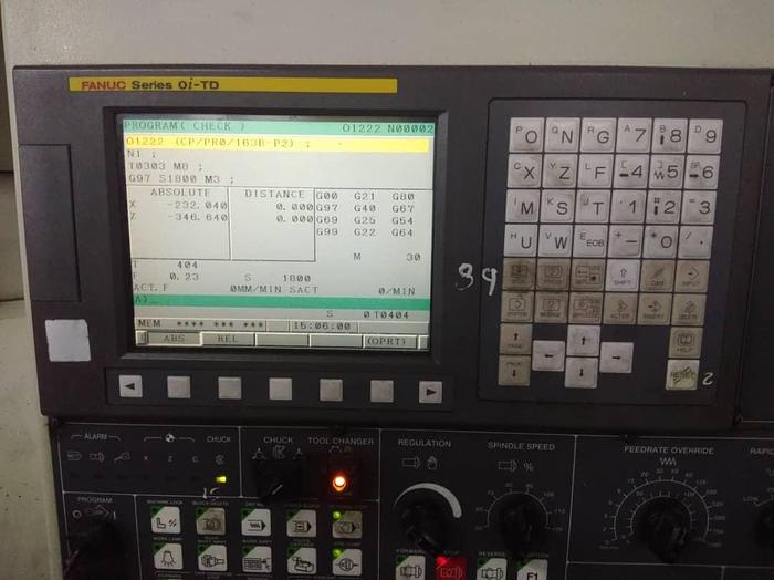 Used 2012 LIOUY HSING CNC-200L CNC LATHE MACHINE