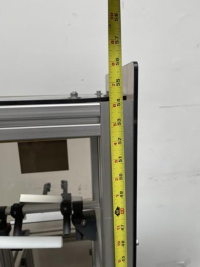 Used Aluminum 1-3/4" T Slot Custom Frame + 280"