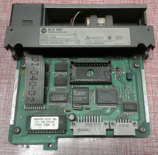 Used Allen-Bradley 1747-L524 Processor Unit ,Series C FRN 7