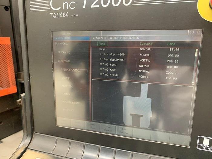 Used AMADA - SCHIAVI 8 AXIS CNC PRESS BRAKE 