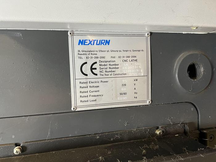 Used 2020 NEXTURN SA 20B 7-Axis CNC Swiss Machine with Bar Feeder
