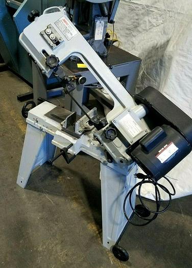 Used MSC 4-1/2" x 6" Metal Cutting Bandsaw compact 110V 1/2 HP