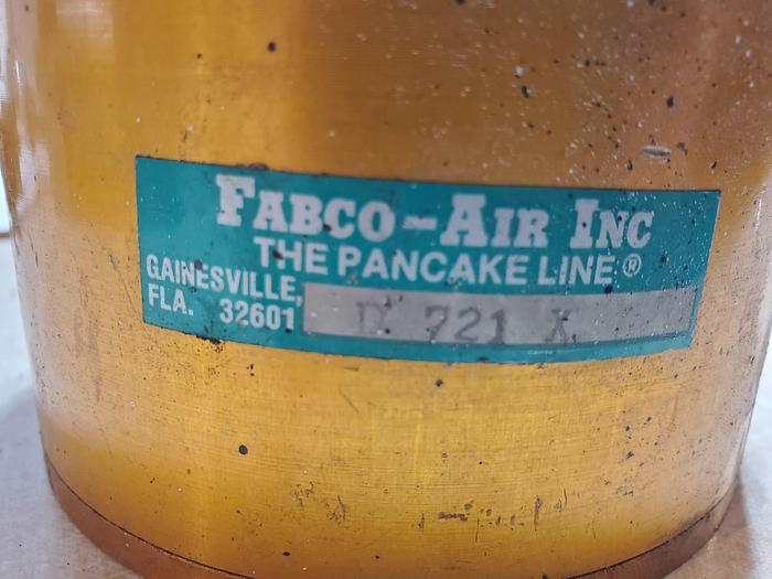 Used Fabco Short Stroke Air Cylinder D 721 XH (BRA3)