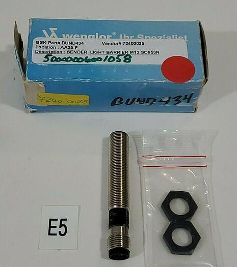 *NEW IN BOX* Wenglor SO953N Photoelectric Sensor 10-30 VDC + WARRANTY!