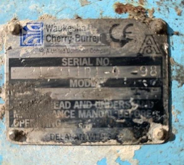 Used Waukesha Model 220 Positive Displacement Pump