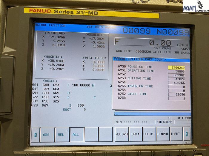 Used First MCV 1100 Vertical Machining Center