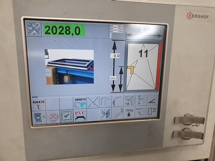 Gebraucht Beschlagtisch Schüco BJM FPM 250 AV