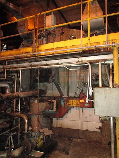 Used #2 CC WASHER, 2 DRUM UNIT LOCATED AT TOP FLOOR