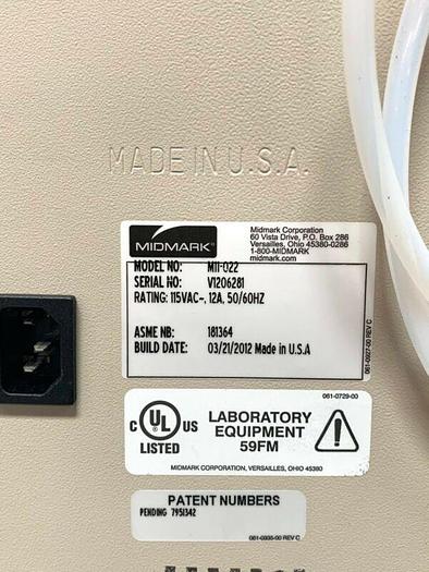 Used Ritter / Midmark M11-022 Ultraclave Automatic Steam Sterilizer 6.5 Gallon A