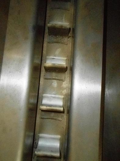 Used Conveyor, Belt, 2" x 6', S/st, Incline, 1/2 HP #S742203