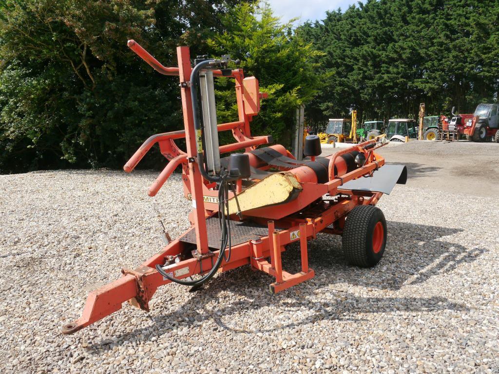 Used Parmiter TR96 Round Bale Wrapper