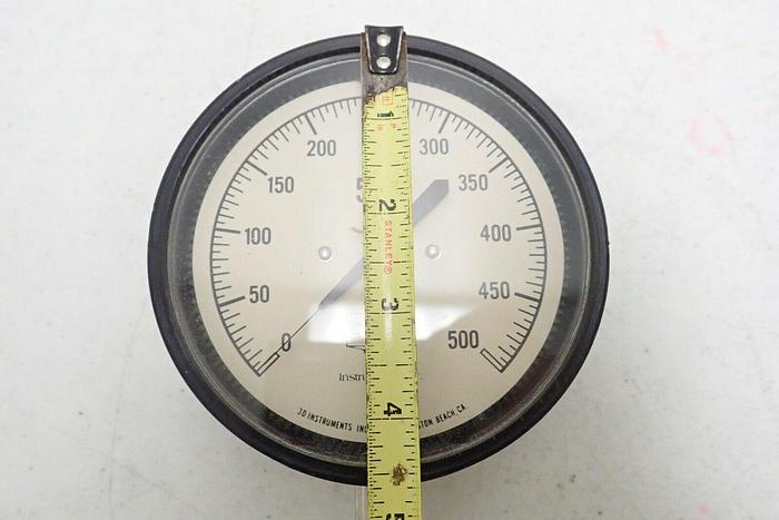Used 3D Instruments 25504-27B51 0-500 PSI Pressure Gauge