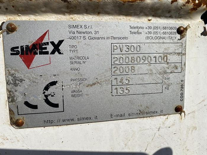 Usato 2008 SIMEX PV300