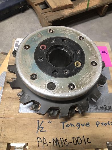 Used ETP CLICK TYPE CUBIT ADJUSTABLE MOULDER HEAD