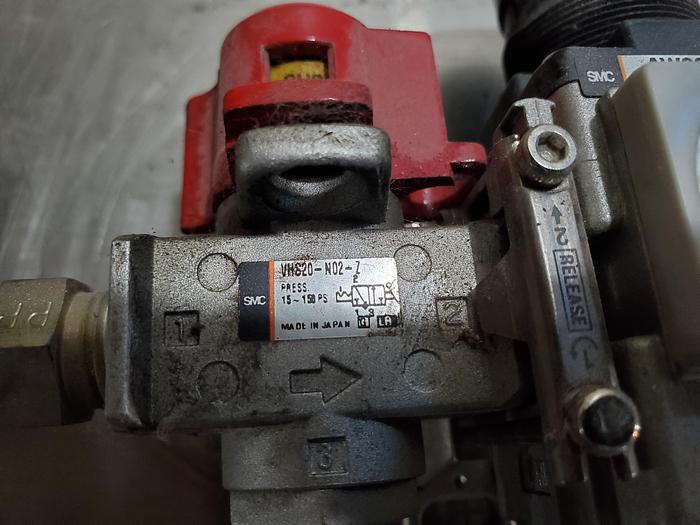 Used SMC AW20-N02-2NZ VHS20-N02-Z & NAV2000-N02-5DZ Solenoid Valve