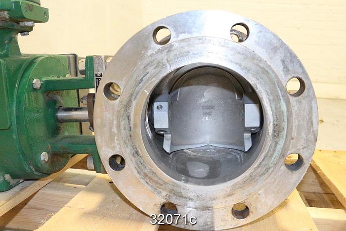 Used Fisher V150 Ser B 6" V-Ball Control Valve #32071