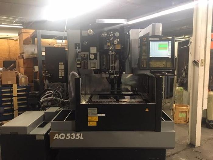 Used 2004 Sodick AQ535L/LQ1W wire EDM