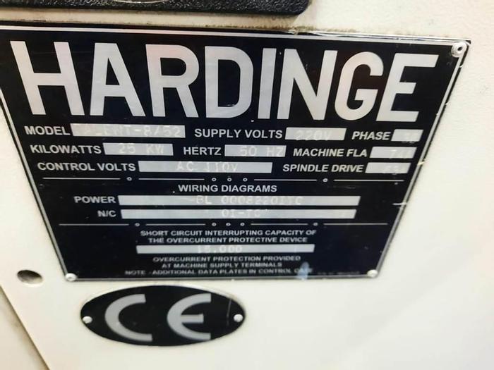 Used 2005 Hardinge Talent 8/52 - SV CNC Lathe