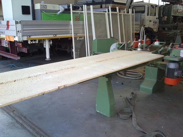 Used DOUBLE TENONING MACHINE WITH AUTOMATIC TROLLEY